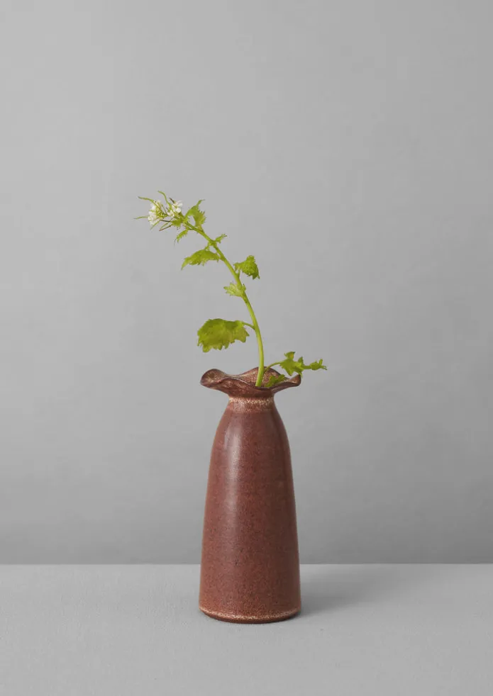 SZ Ceramics Frill Neck Vase