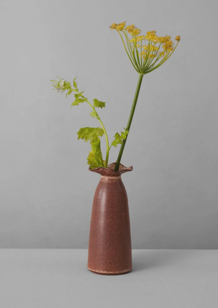 SZ Ceramics Frill Neck Vase