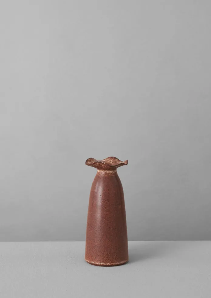 SZ Ceramics Frill Neck Vase