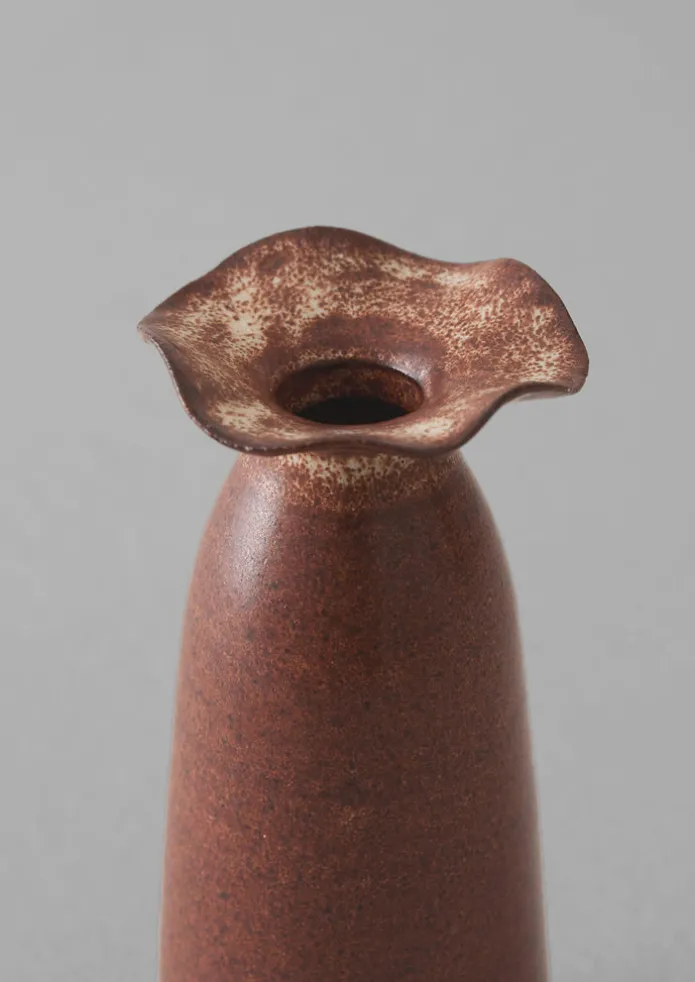 SZ Ceramics Frill Neck Vase
