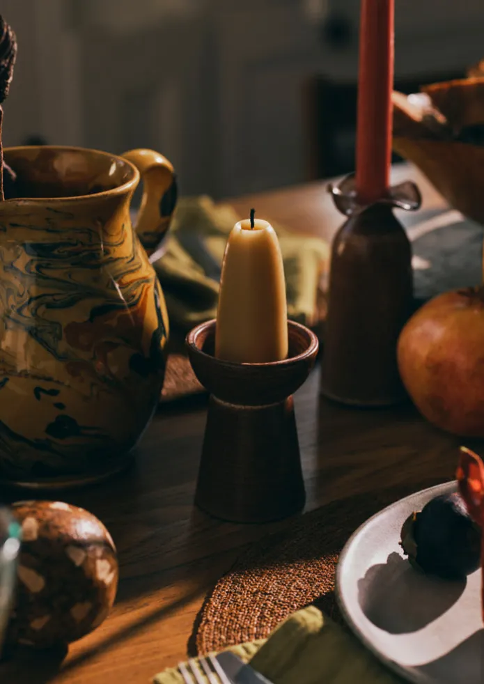 SZ Ceramics Pillar Candle Holder