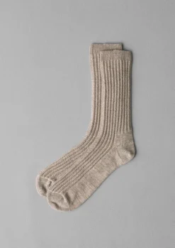 Textured Cotton Socks