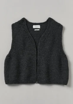 Textured Knit Gilet