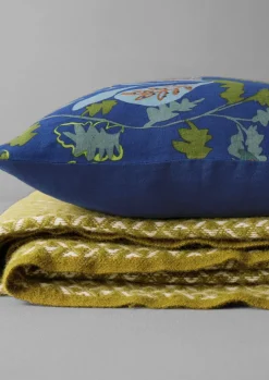 Trailing Foliage Linen Cushion Cover