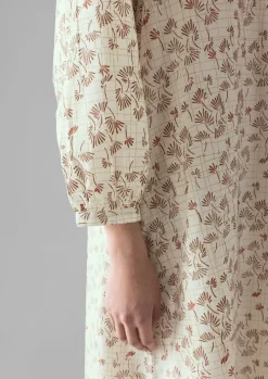 Trellis Floral Block Print Nightdress
