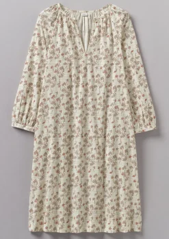 Trellis Floral Block Print Nightdress