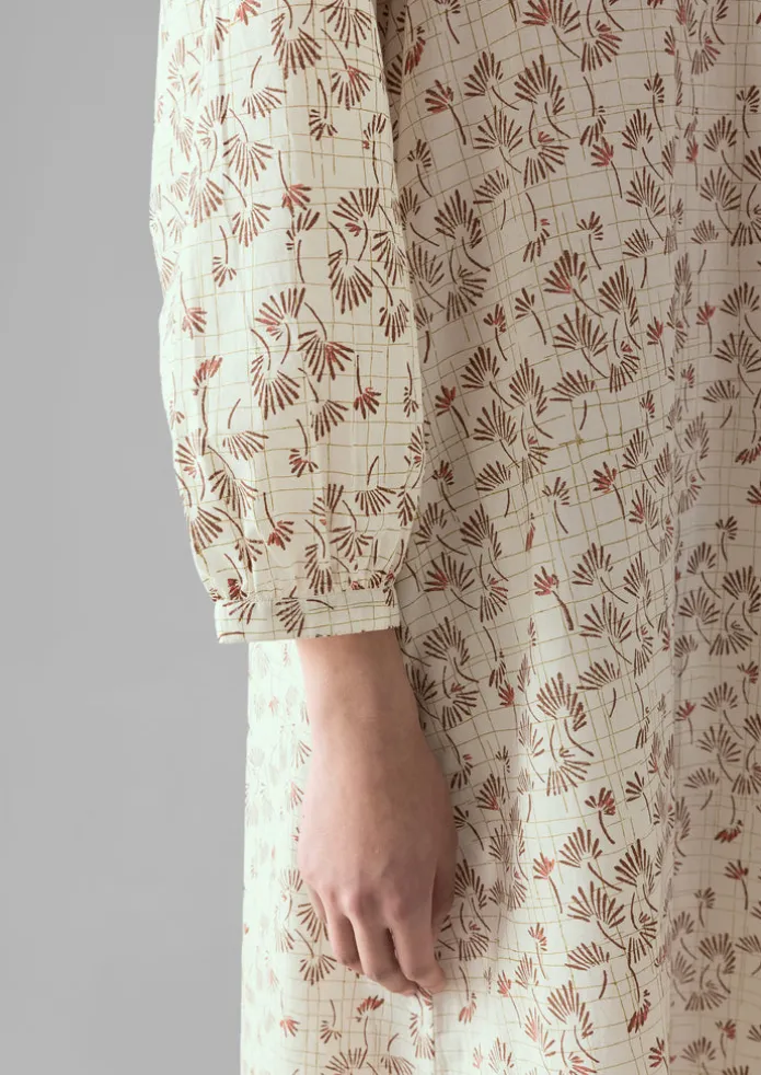 Trellis Floral Block Print Nightdress