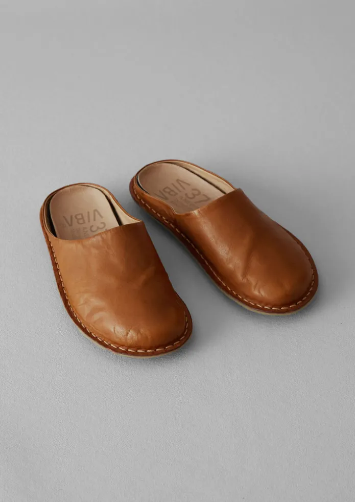 Vibae Roma Leather Mules