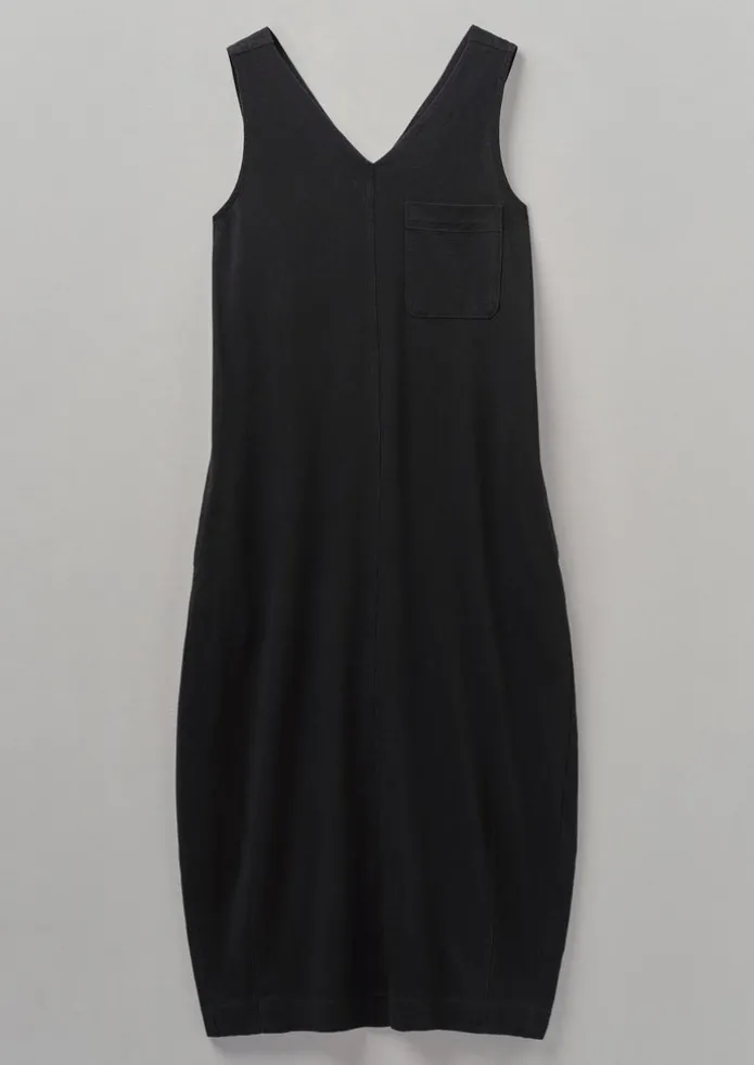 V-Neck Cotton Jersey Dress