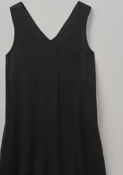V-Neck Cotton Jersey Dress