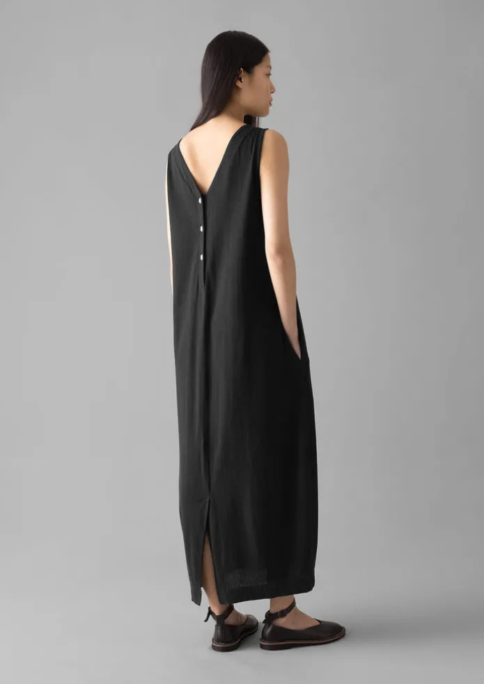 V-Neck Cotton Jersey Dress