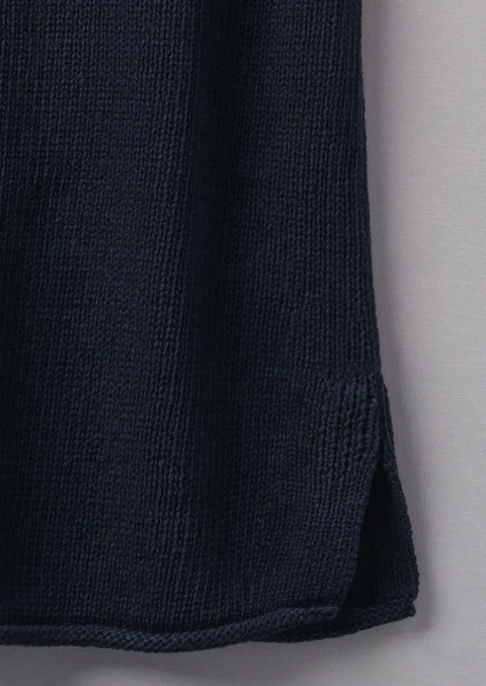 V-Neck Linen Cotton Knitted Tank