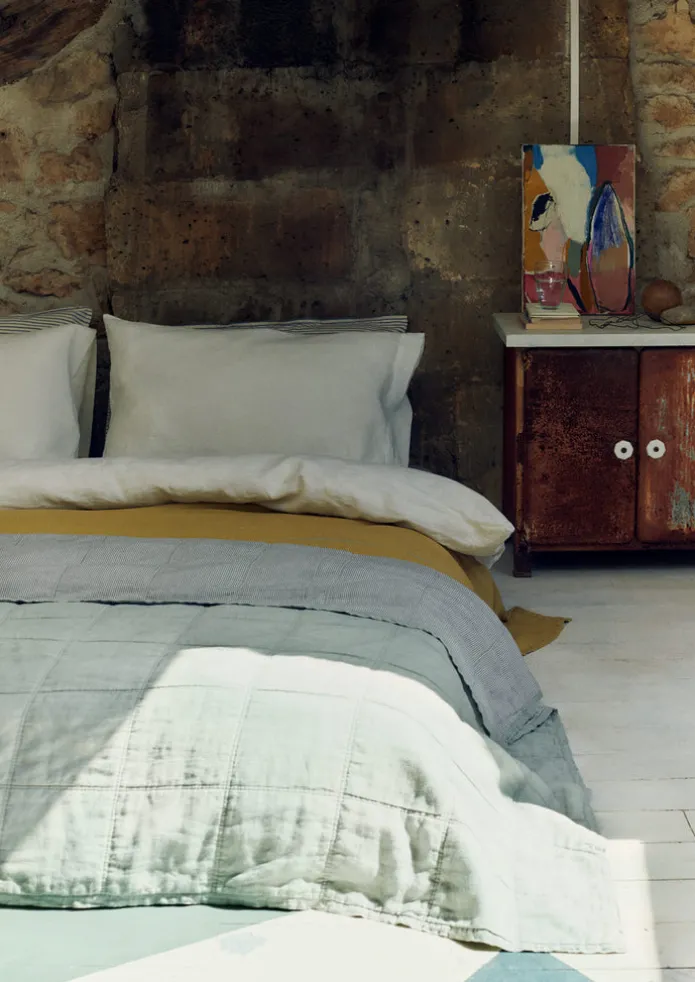 Washed Linen Cotton Duvet Cover