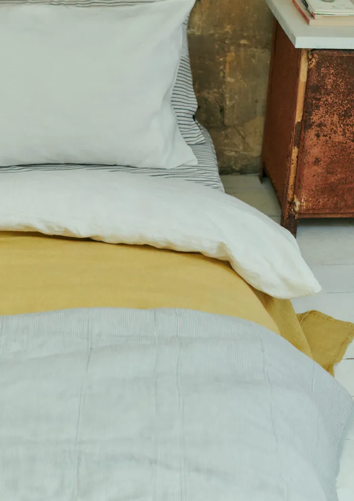 Washed Linen Cotton Duvet Cover