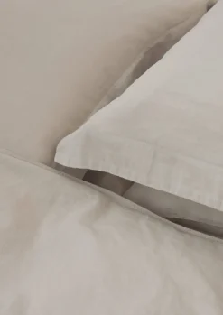 Washed Linen Cotton Oxford Pillowcase Set