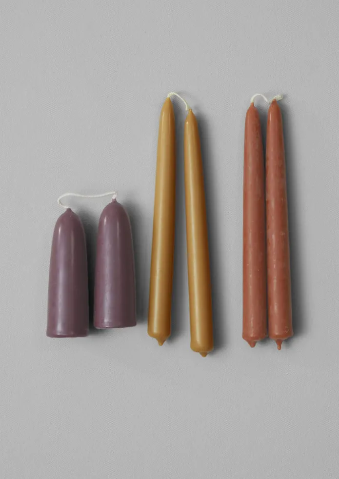 Wax Atelier Set of Four Dinner Candles