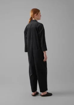 Wide Leg Organic Cord Jumpsuit