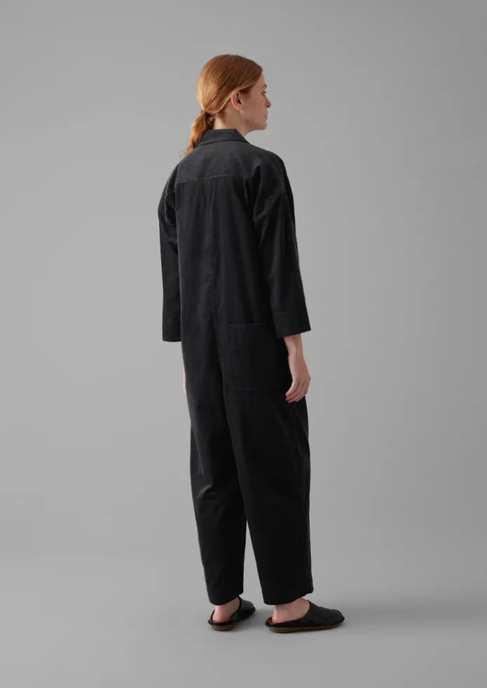 Wide Leg Organic Cord Jumpsuit