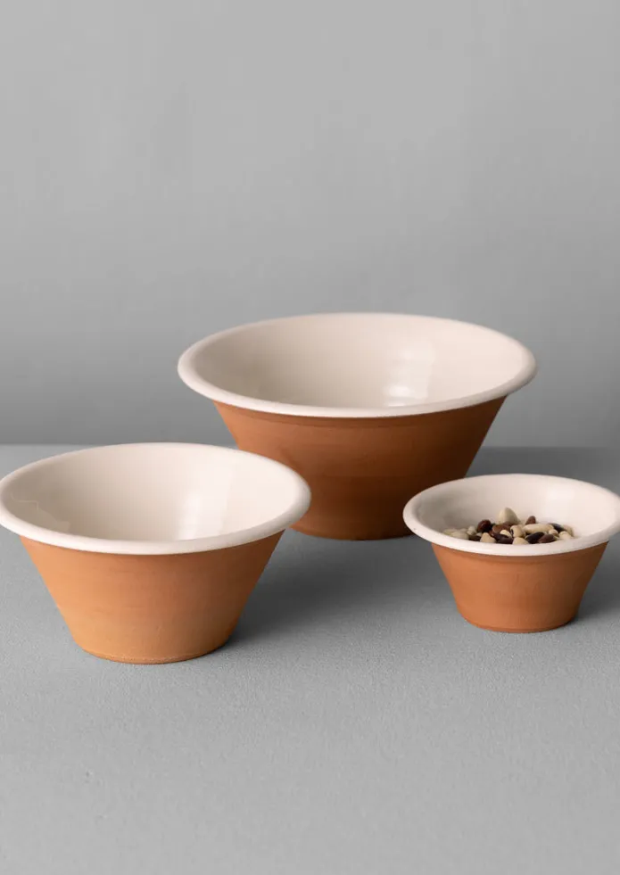 Willow Pottery Nesting Bowls