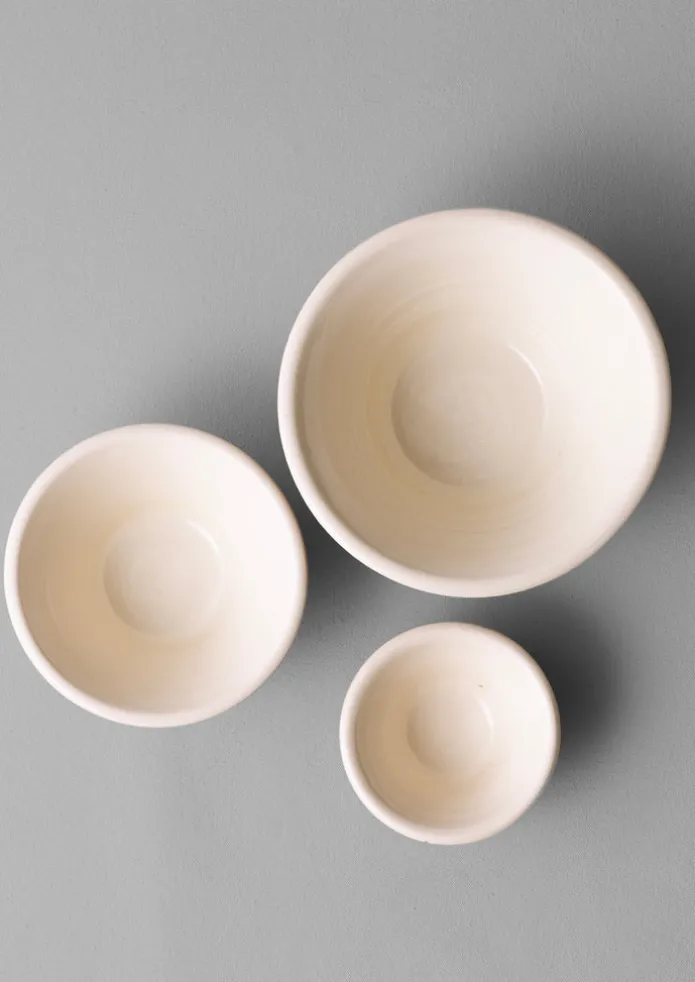 Willow Pottery Nesting Bowls