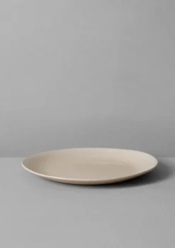 Wonki Ware White Wash Dinner Plate