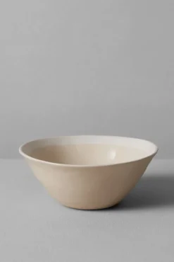 Wonki Ware White Wash Pasta Bowl