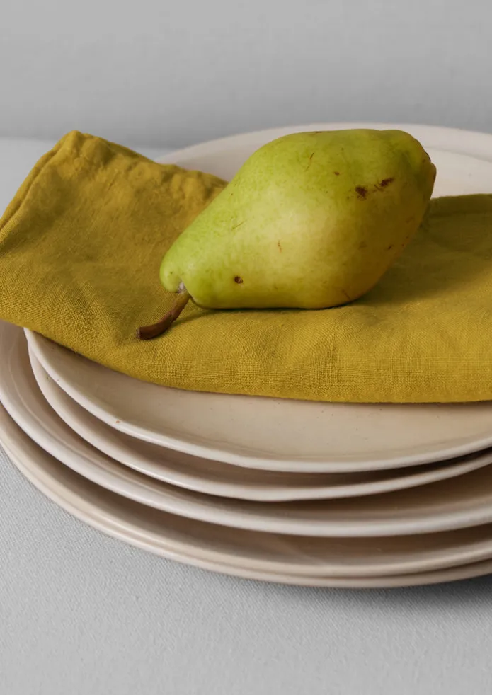 Wonki Ware White Wash Side Plate