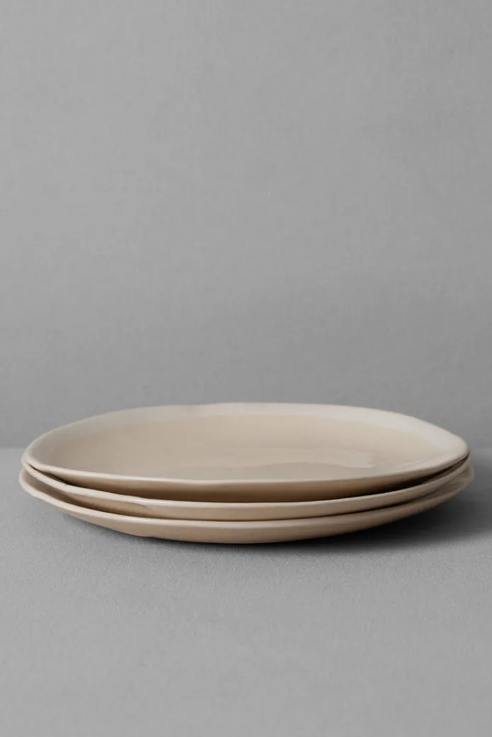 Wonki Ware White Wash Side Plate