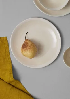 Wonki Ware White Wash Side Plate