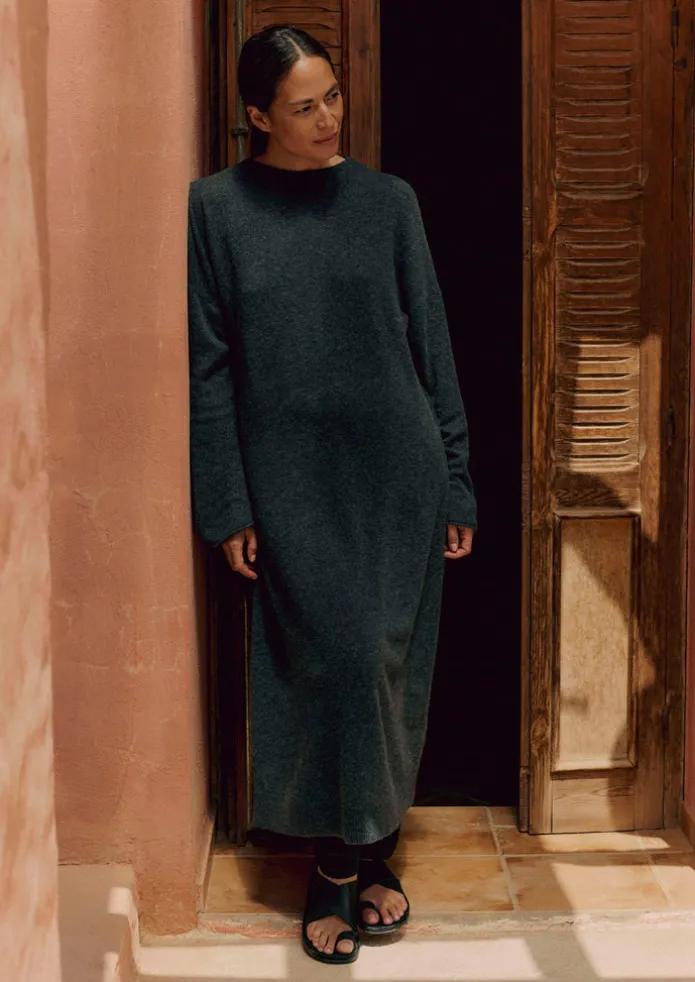 Wool Cashmere Jumper Dress