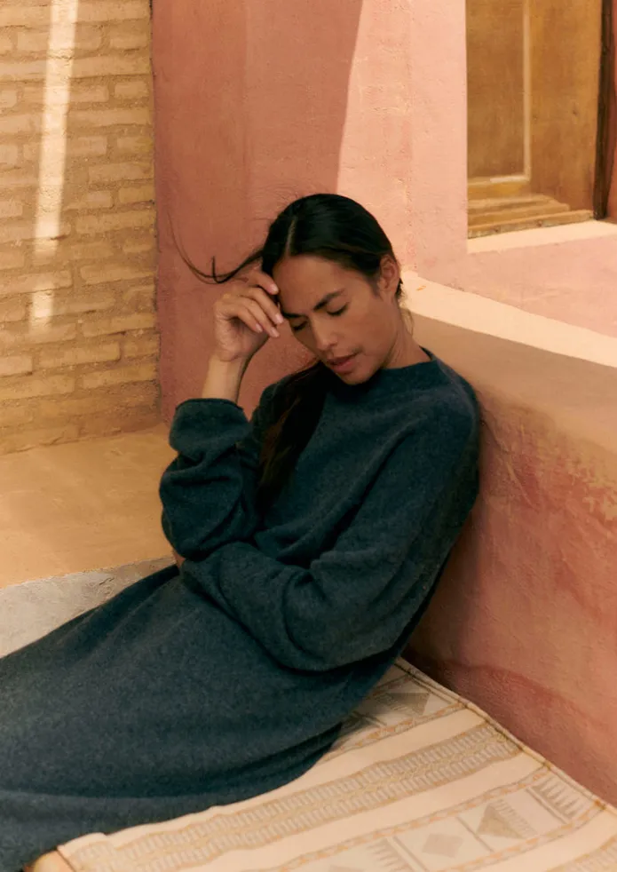 Wool Cashmere Jumper Dress