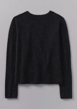 Wool Cashmere Neat Sweater