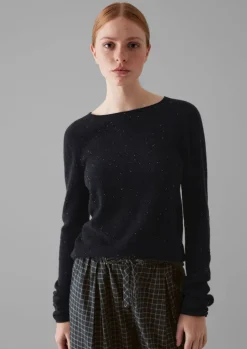 Wool Cashmere Neat Sweater