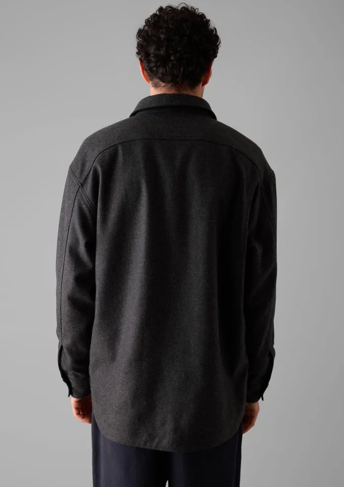 Wool Cashmere Overshirt