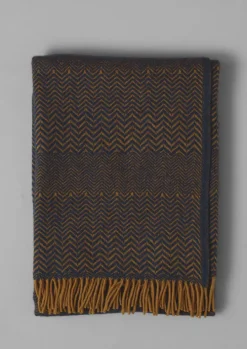 Zig Zag Wool Blanket